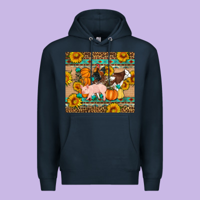 Fall Coop Animals Premium Hoodie Designed By Artiststas