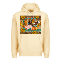 Pina Colada Fall Coop Animals Premium Hoodie - Artiststas
