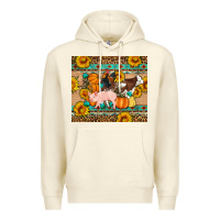 Sandshell Fall Coop Animals Premium Hoodie - Artiststas