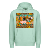 Seafoam Fall Coop Animals Premium Hoodie - Artiststas