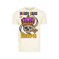Vintage Arctic skull mardi gras king Vintage Tee - FaDigitalArtStudio