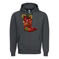 Smoke Christmas boots Zipper Hoodie - JahusDesignShop