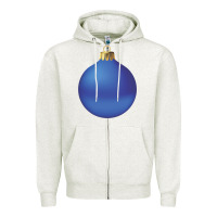 Oatmeal Heather christmas ornament 2 Zipper Hoodie - artisFamous