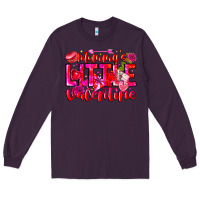 Plum Mommy's Little Valentine Long Sleeve Tee - CowhideDigitalArt