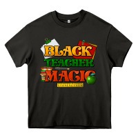 Asphalt Black Teacher magic Heavy Core Tee - HowdyJamesFarm