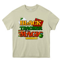 Black Teacher Magic Heavy Core Tee | Teevron
