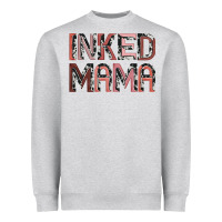 Heather Grey inked mama Heavyweight Sweatshirt - JahusDesignShop