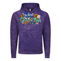 Cloud Purple boy grandma Vintage Hoodie - CowhideDigitalArt