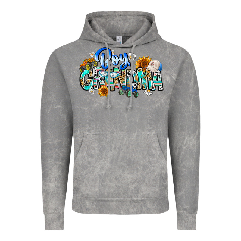 Boy Grandma Vintage Hoodie by CowhideDigitalArt | Teevron