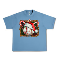 Pebble Blue baseball christmas Urban Heavy Tee - FaDigitalArtStudio