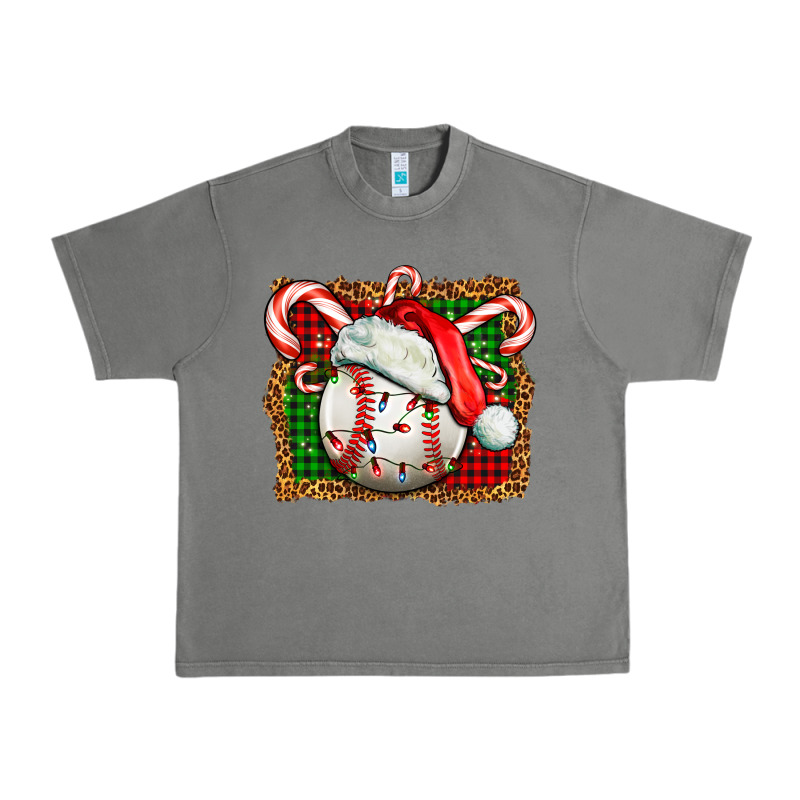 Baseball Christmas Urban Heavy Tee by FaDigitalArtStudio | Teevron