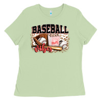 Matcha baseball vibes Ladies Tee - FaDigitalArtStudio