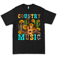Black country music western olivia Premium Tee - OliviaCreatesArt