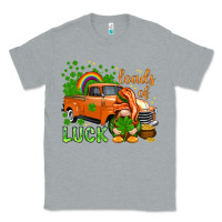 Heather Grey St. Patrick's Loads of luck with gnome Classic Tee - HowdyJamesFarm