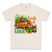 Natural St. Patrick's Loads of luck with gnome Classic Tee - HowdyJamesFarm