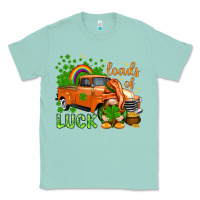 Seafoam St. Patrick's Loads of luck with gnome Classic Tee - HowdyJamesFarm