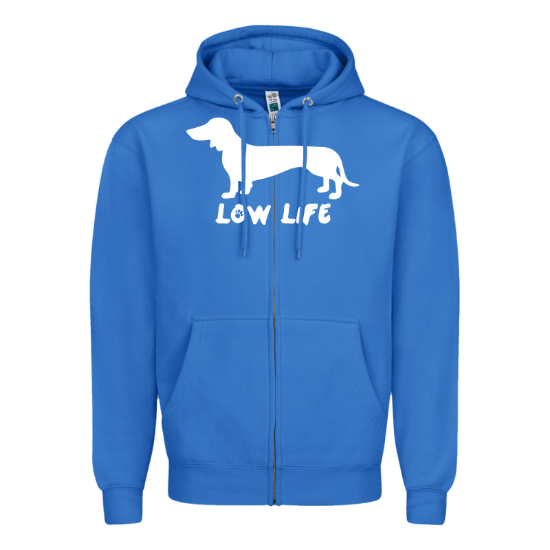 Doxie Low Life Zipper Hoodie by artisFamous | Teevron