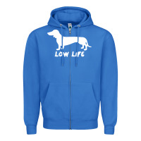 True Royal Doxie Low Life Zipper Hoodie - artisFamous