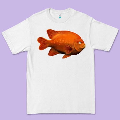 California Garibaldi Fish Premium Tee Designed By Ranaportraitstore