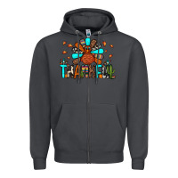 Smoke thankful turkey Zipper Hoodie - JahusDesignShop