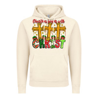 Vintage Artic christmas begins with christ Vintage Hoodie - CowhideDigitalArt