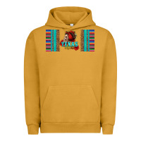Pigment Peanut Butter texas chica skull with bandana Urban Hoodie - Jasminsmagicworld