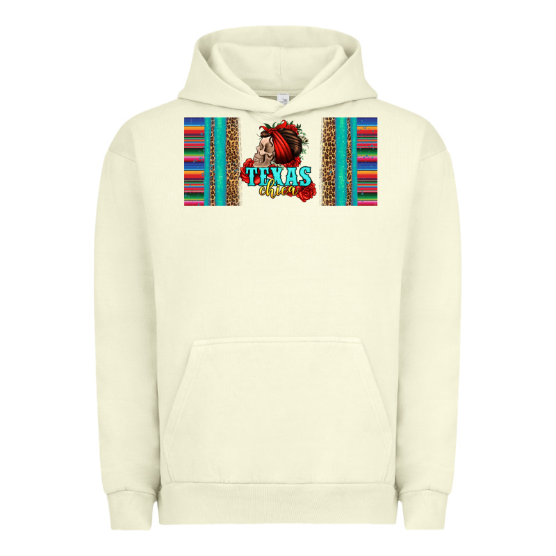Texas Chica Skull With Bandana Urban Hoodie by Jasminsmagicworld | Teevron