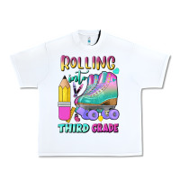 White rolling into third grade Urban Heavy Tee - BundleAndBundleShop