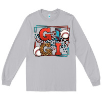 Moon Dust Baseball gigi leopard frame Long Sleeve Tee - LillyAllenDesigns
