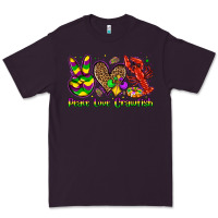 Plum peace love crawfish olivia Premium Tee - OliviaCreatesArt