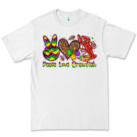 White peace love crawfish olivia Premium Tee - OliviaCreatesArt