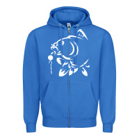 Carp Fishing Zipper Hoodie | Teevron