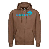 Chestnut costa Zipper Hoodie - artisFamous