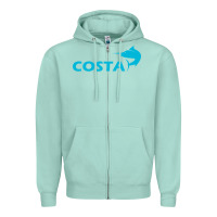 Seafoam costa Zipper Hoodie - artisFamous