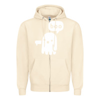 Sandshell ghost of disapproval Zipper Hoodie - artisFamous