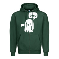 Sports Green ghost of disapproval Zipper Hoodie - artisFamous