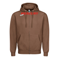 Chestnut mercury Zipper Hoodie - artisFamous