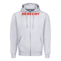 Heather Grey mercury Zipper Hoodie - artisFamous