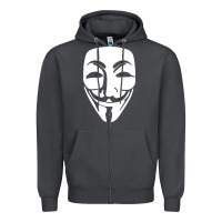 Smoke anonymous misteryous Zipper Hoodie - artisFamous