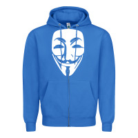 True Royal anonymous misteryous Zipper Hoodie - artisFamous