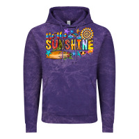 Cloud Purple be the sunshine Vintage Hoodie - CowhideDigitalArt