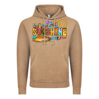 Vintage Coffee be the sunshine Vintage Hoodie - CowhideDigitalArt