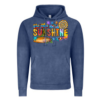 Vintage Denim be the sunshine Vintage Hoodie - CowhideDigitalArt