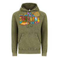 Vintage Olive be the sunshine Vintage Hoodie - CowhideDigitalArt
