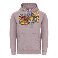 Vintage Zinc be the sunshine Vintage Hoodie - CowhideDigitalArt