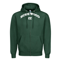 Sports Green bushwood Zipper Hoodie - artisFamous