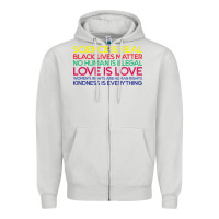 Dove Grey Anti Trump Science is Real Black Lives Matter T shirt Zipper Hoodie - artisFamous