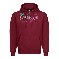 Burgundy this is what warrior looks like Zipper Hoodie - JahusDesignShop