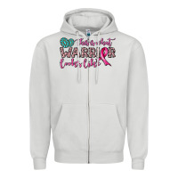 Dove Grey this is what warrior looks like Zipper Hoodie - JahusDesignShop