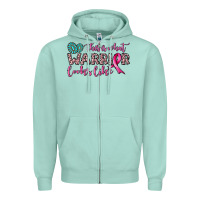 Seafoam this is what warrior looks like Zipper Hoodie - JahusDesignShop